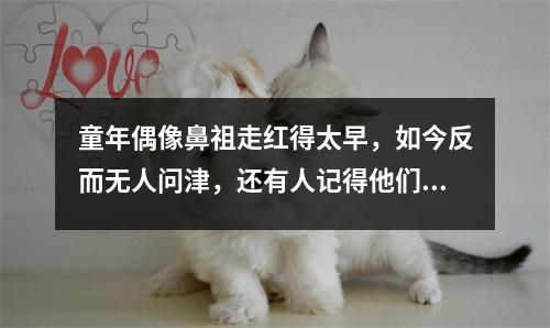 童年偶像鼻祖走红得太早，如今反而无人问津，还有人记得他们吗