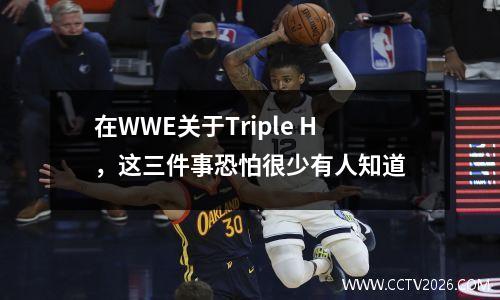 在WWE关于Triple H，这三件事恐怕很少有人知道