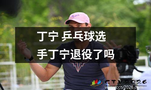 丁宁 乒乓球选手丁宁退役了吗