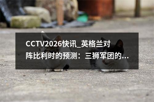 CCTV2026快讯_英格兰对阵比利时的预测：三狮军团的友谊赛进一步受挫