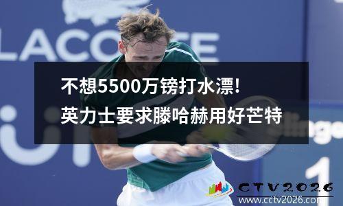 不想5500万镑打水漂!英力士要求滕哈赫用好芒特