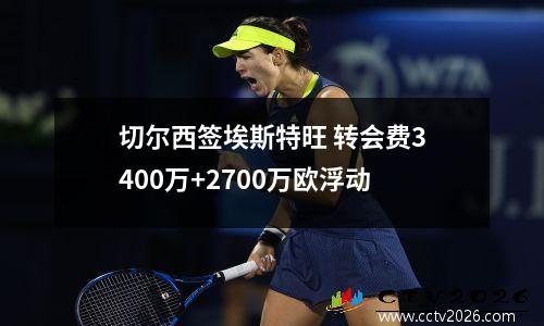 切尔西签埃斯特旺 转会费3400万+2700万欧浮动