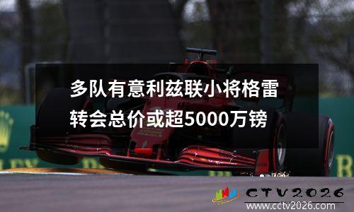 多队有意利兹联小将格雷 转会总价或超5000万镑