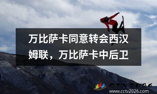 万比萨卡同意转会西汉姆联，万比萨卡中后卫