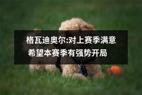 格瓦迪奥尔:对上赛季满意 希望本赛季有强势开局