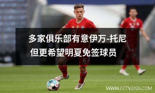 多家俱乐部有意伊万-托尼 但更希望明夏免签球员