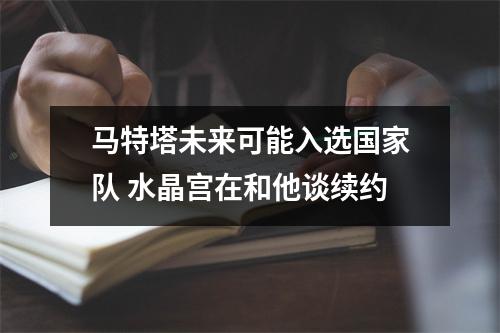 马特塔未来可能入选国家队 水晶宫在和他谈续约