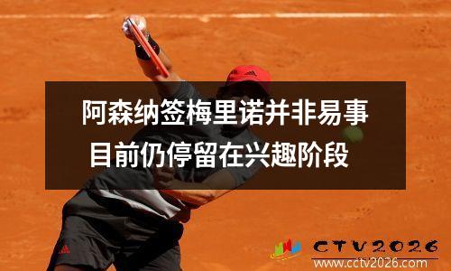 阿森纳签梅里诺并非易事 目前仍停留在兴趣阶段