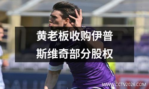 黄老板收购伊普斯维奇部分股权