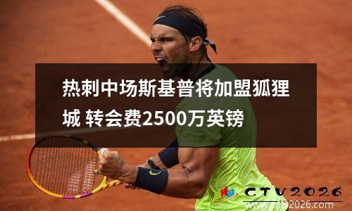 热刺中场斯基普将加盟狐狸城 转会费2500万英镑