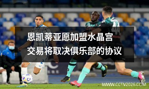 恩凯蒂亚愿加盟水晶宫 交易将取决俱乐部的协议