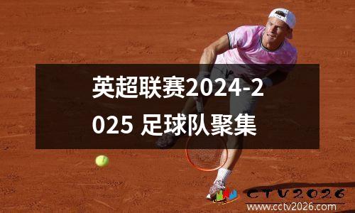 英超联赛2024-2025 足球队聚集