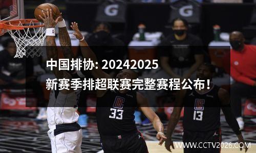 中国排协: 20242025新赛季排超联赛完整赛程公布！