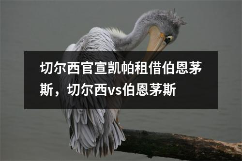 切尔西官宣凯帕租借伯恩茅斯，切尔西vs伯恩茅斯