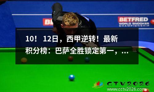 10！ 12日，西甲逆转！最新积分榜：巴萨全胜锁定第一，领先皇马5分