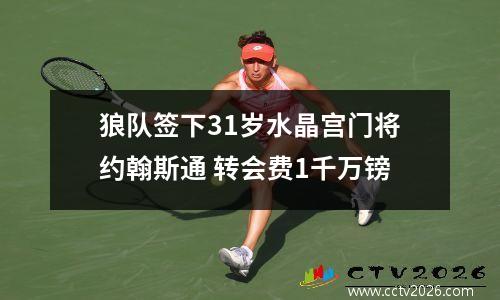 狼队签下31岁水晶宫门将约翰斯通 转会费1千万镑