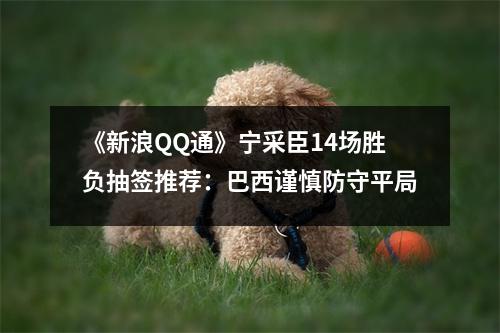 《新浪QQ通》宁采臣14场胜负抽签推荐：巴西谨慎防守平局