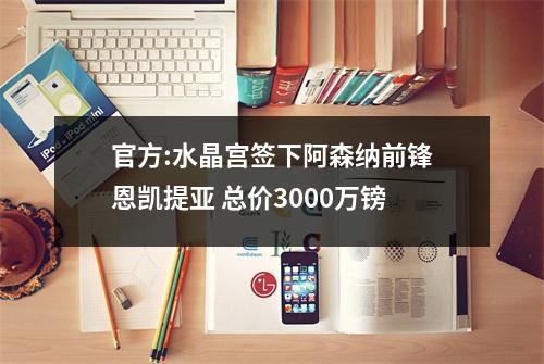 官方:水晶宫签下阿森纳前锋恩凯提亚 总价3000万镑
