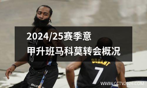 2024/25赛季意甲升班马科莫转会概况