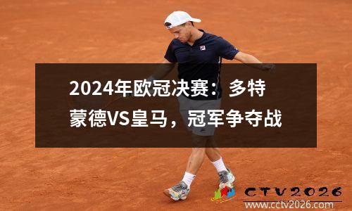 2024年欧冠决赛：多特蒙德VS皇马，冠军争夺战