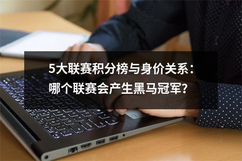 5大联赛积分榜与身价关系：哪个联赛会产生黑马冠军？