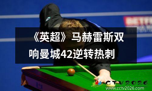 《英超》马赫雷斯双响曼城42逆转热刺