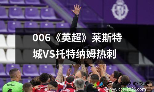 006《英超》莱斯特城VS托特纳姆热刺