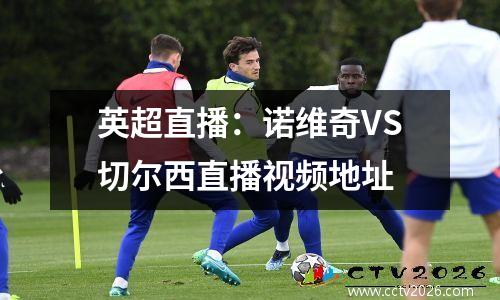 英超直播：诺维奇VS切尔西直播视频地址