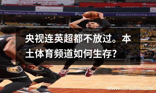 央视连英超都不放过。本土体育频道如何生存？