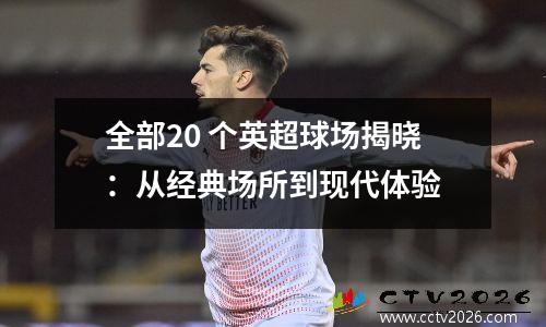 全部20 个英超球场揭晓：从经典场所到现代体验