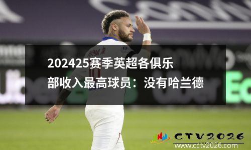 202425赛季英超各俱乐部收入最高球员：没有哈兰德