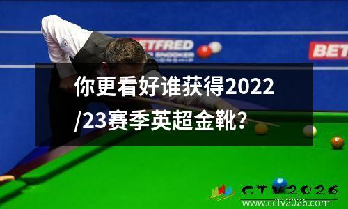 你更看好谁获得2022/23赛季英超金靴？