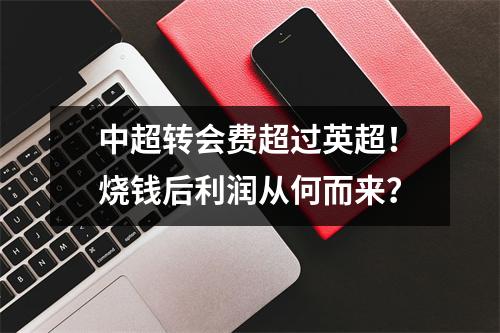 中超转会费超过英超！烧钱后利润从何而来？