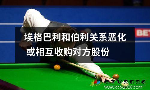 埃格巴利和伯利关系恶化 或相互收购对方股份