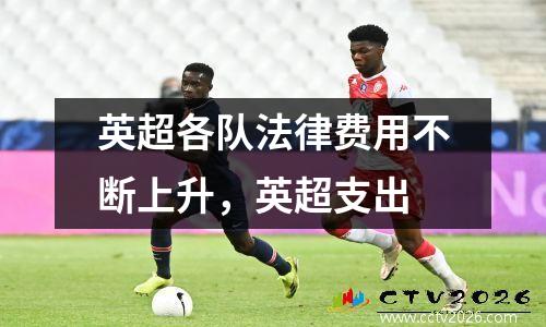 英超各队法律费用不断上升，英超支出