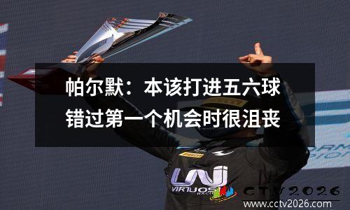 帕尔默：本该打进五六球 错过第一个机会时很沮丧