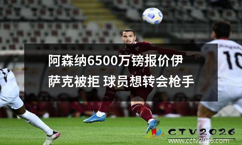 阿森纳6500万镑报价伊萨克被拒 球员想转会枪手