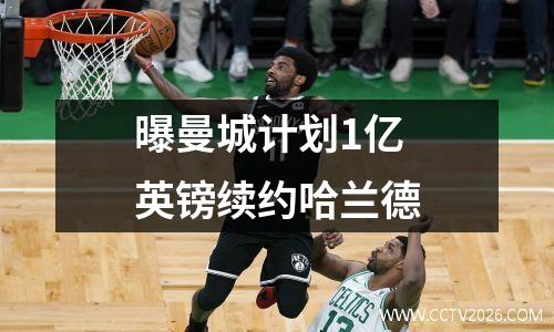 曝曼城计划1亿英镑续约哈兰德