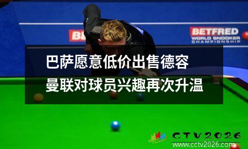 巴萨愿意低价出售德容 曼联对球员兴趣再次升温