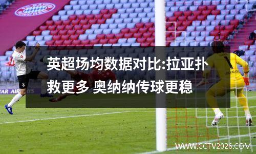 英超场均数据对比:拉亚扑救更多 奥纳纳传球更稳