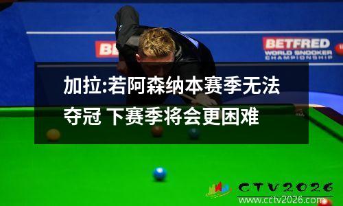加拉:若阿森纳本赛季无法夺冠 下赛季将会更困难