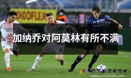 加纳乔对阿莫林有所不满