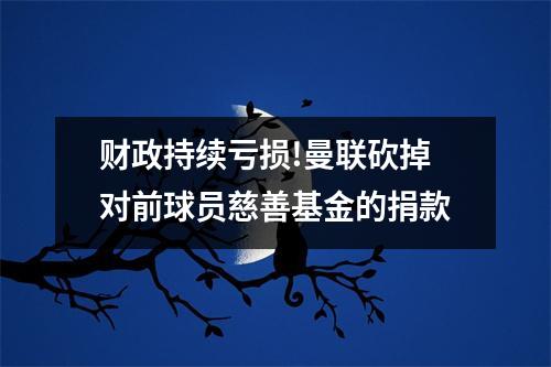 财政持续亏损!曼联砍掉对前球员慈善基金的捐款