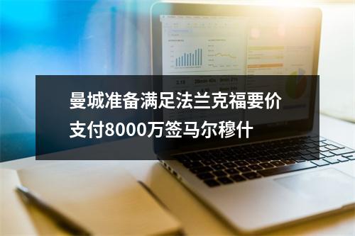 曼城准备满足法兰克福要价 支付8000万签马尔穆什
