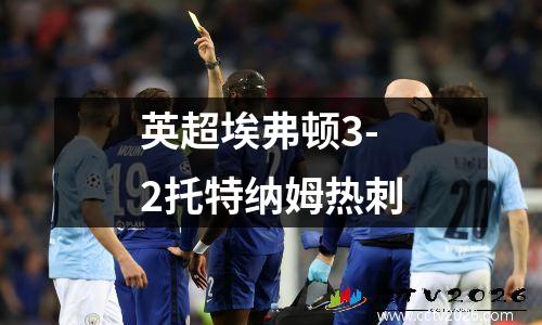 英超埃弗顿3-2托特纳姆热刺