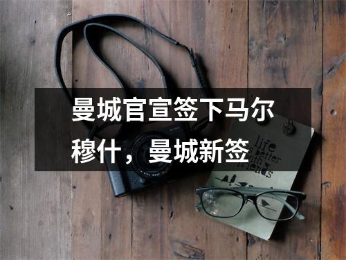 曼城官宣签下马尔穆什，曼城新签