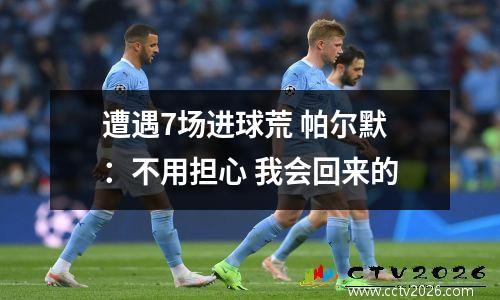 遭遇7场进球荒 帕尔默：不用担心 我会回来的
