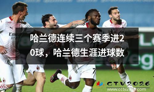 哈兰德连续三个赛季进20球，哈兰德生涯进球数
