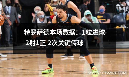 特罗萨德本场数据：1粒进球 2射1正 2次关键传球