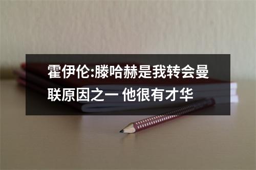 霍伊伦:滕哈赫是我转会曼联原因之一 他很有才华